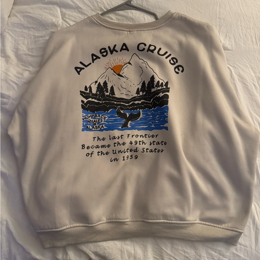 YIMEIS "Alaska" Boxy Crewneck Sweatshirt